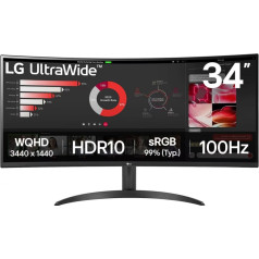 Monitors lg 34wr50qk-b 34 collu ips