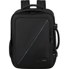 American Tourister Mugursoma ar kabatu klēpjdatoram 15,6 collas take2cabin sm melna