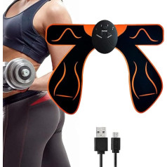 ZeeSunMm Butt Trainer, EMS trenažieru ierīce mērķtiecīgai sēžas muskuļu stimulēšanai, elektriskās stimulācijas ierīce Butt Lifting Device Hip Shaper, 6 režīmi un 9 intensitātes līmeņi, sēžamvietas, kāju, kājas