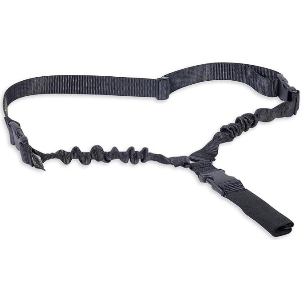 Tasmanian Tiger TT Single Sling melna regulējama šautenes siksna G36 un līdzīgiem modeļiem, melna, melna