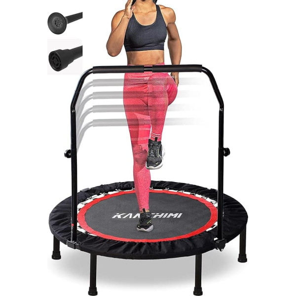 Kanchimi saliekams Mini Fitness Mini Fitness Indoor Exercise Workout Rebounder sporta batuts ar rokturi