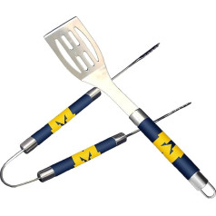 Northwest NCAA Michigan Wolverines Unisex grilēšanas piederumu komplekts, viens izmērs, komandas krāsas