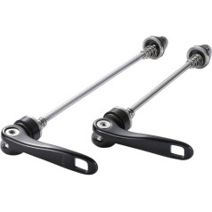 Neuocean 1 Pair Bicycle Quick Release Skewers priekšējā aizmugurējā rumba Ultra Light Quick Release Wheel Nuts priekšējie un aizmugurējie MTB Road Bike Mountain Bike riteņi