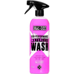 Muc Off Waterless Wash velosipēdu tīrīšanas līdzeklis 750 ml - ļoti efektīvs velosipēdu tīrīšanas aerosols bez skalošanas, tīra un pulē - Muc Off velosipēdu tīrīšanas līdzeklis piemērots visiem velosipēdu tipiem