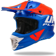 UFO PLAST INTREPID Helm BLAU/ORANGE L