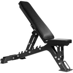 Ion Fitness Multiposition Svaru sols Utility Bench FD5024-7 Dažādas pozīcijas - mājas un pusprofesionālās trenažieru zāles