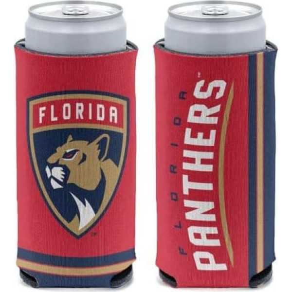 Wincraft NHL Florida Panthers Slim Can Cooler, komandas krāsas, viens izmērs