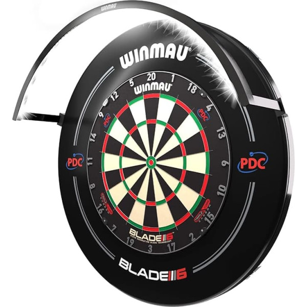 Winmau Wispa šautriņu tāfeles apgaismojums - saderīgs tikai ar Wispa skaņas samazināšanas sistēmu