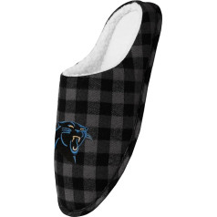 FOCO Vīriešu NFL Sherpa Lined Buffalo Check Memory Foam čības