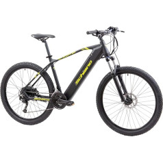 F.lli Schiano E-Jupiter 27.5 Inch E-Bike Pedelec, Electric Bikes, Mountain Bike for Adults, Men/Women, MTB Bicycle with Accessories, Battery, Electric Motor, Suspension Fork, Display, Electric Bicycle