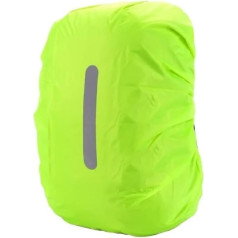 HESHUYAN Regenschutz Rucksack Backpack Rain Cover 20-70L Large Capacity Outdoor Camping Hiking Mountaineering Dust Backpack Bag Waterproof Rain Cap Cover Rucksack Regenschutz(Green 15-25L)