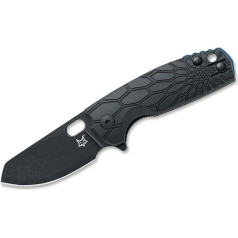 Fox Knives Unisex - Adult Baby Core Black kabatas nazis, melns, 14,5 cm