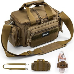 Goture Makšķerēšanas rīku soma Ūdens izturīgs Cross Body Sling Makšķerēšanas soma Fly Makšķerēšana Fanny Pack josta soma Makšķerēšana Tackle saldūdens sālsūdens Makšķerēšana Tackle Can 3 3600