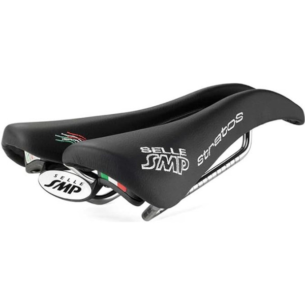 SMP MTB/treka sēdeklis Selle Stratos 266x131mm melns velosipēds