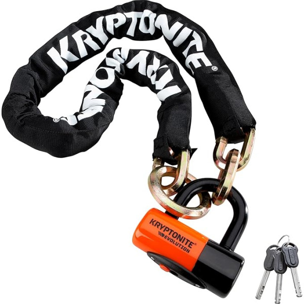 Kryptonite New York Lock + Evolution - Ķēde, 130 cm