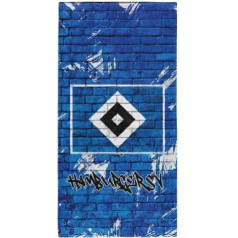 HSV Hamburger SV Graffiti Beach Towel Approx. 76 x 152 cm