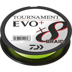 Daiwa Tournament x8 Braid Evo+, sarkanbrūns - TK10,2 kg - 0,14