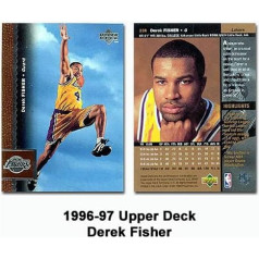 Upper Deck Dereka Fišera 1996-97 jaunpienācēja karte