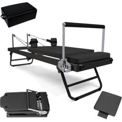 LIBRACTA Pilates Reformer Gerät Foldable Pilates Reformer Maschine Ausrüstung Für Home Workouts,Tragbare Reformer Pilates Maschine Für Home Gym