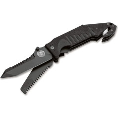 Fox Knives Unisex - Adult R.C.S.T.F. kabatas nazis, melns, 26 cm