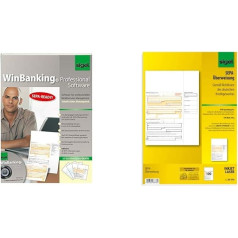 SIGEL SW235 WinBanking Professional programmatūra bankas veidlapu pārvaldībai, ietver 60 bankas veidlapas - arī SEPA un ZV570 SEPA pārskaitījumiem, A4, 100 lapas, iekļauts bezmaksas lejupielādējamais marķēšanas vednis.