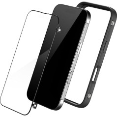 RHINOSHIELD RhinoBuff FPS Precision Kit saderīgs ar [iPhone 16 Pro Max] Spēļu kontrolieris Bumper Case ar matētu ekrāna aizsargu, pogām ar patentētu tehnoloģiju PUBG, optimāla ventilācija,