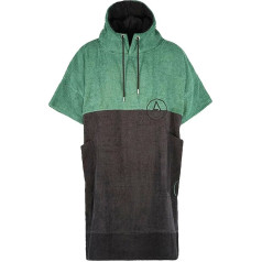 WAVE HAWAII Bade-Poncho Damen & Herren | Größe L, 170-200cm I 100% Baumwolle Surf-Poncho Erwachsene | Velour & Frottee-Poncho Handtuch mit hoher Wasserabsorption | Umziehhilfe Strand Erwachsene