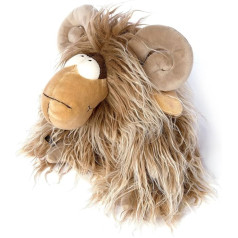 Sigikid 43259 Mufflon Muff, BeastsTown Cuddly rotaļlieta meitenēm un zēniem:kolekcionēšanai, dāvināšanai, spēlēšanai, samīļošanai, ieteicams bērniem un pieaugušajiem no 3 līdz 99 gadiem
