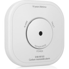 Smartwares Smart Home Pro SH8-90105 Bezvadu oglekļa monoksīda detektors / Co detektors - viedtālruņa paziņojums, ar Smart Home funkciju