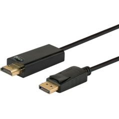 Displayport (m) - hdmi (m) kabelis 1,5 m, cl-56