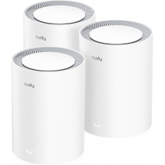 Cudy Mesh m1800 wifi sistēma (3 gab.) ax1800