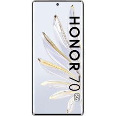 Honor 70-6.67 8/256GB 4800mAh Crystal Sidabrinis