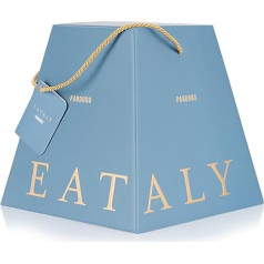 Eataly Pandoro Classic Hefe 1kg - Traditionelle Weihnachtssüßigkeit - Elegante Geschenkbox mit Signatur Eataly