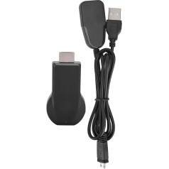Bezvadu displeja dongle, 2,4 GHz WiFi HDMI TV bezvadu displeja uztvērēja adapteris ar HDMI saskarni Airplay Miracast DLNA