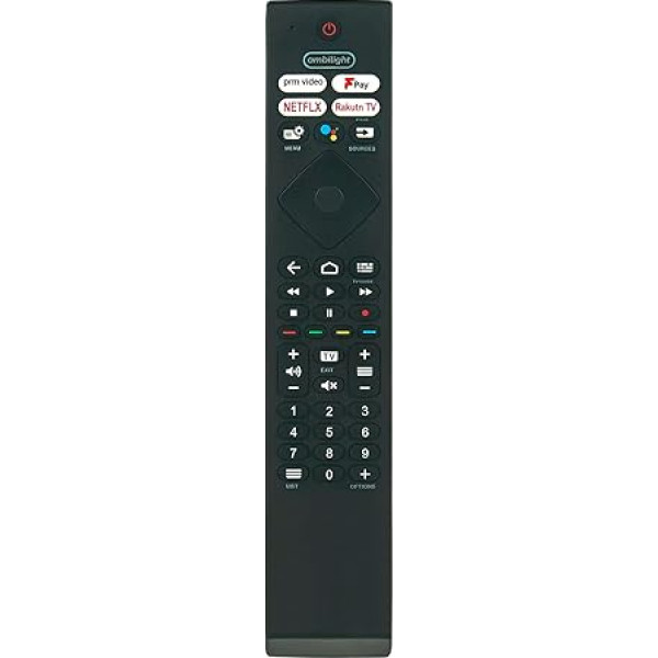 ALLIMITY YKF474-B003 Balss tālvadības pults aizstājējs Philips TV 43PUS8505/12 43PUS8507/12 43PUS8535/12 43PUS8545/12 43PUS8555/12 50OLED855/12 50PUS855/12 5055 550PUS8507/62 50PUS8545 65PUS8505