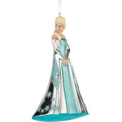 Hallmark Elsa Sniega karaliene Dūmotā stikla ornaments Frozen Tree Decoration Disney piekaramais ornaments Ziemassvētku piekaramais ornaments Dāvanas Ziemassvētkiem