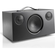 Audio Pro Addon T10 Bluetooth Stereo-Lautsprecher (2. Generation, Echtholzgehäuse) Schwarz