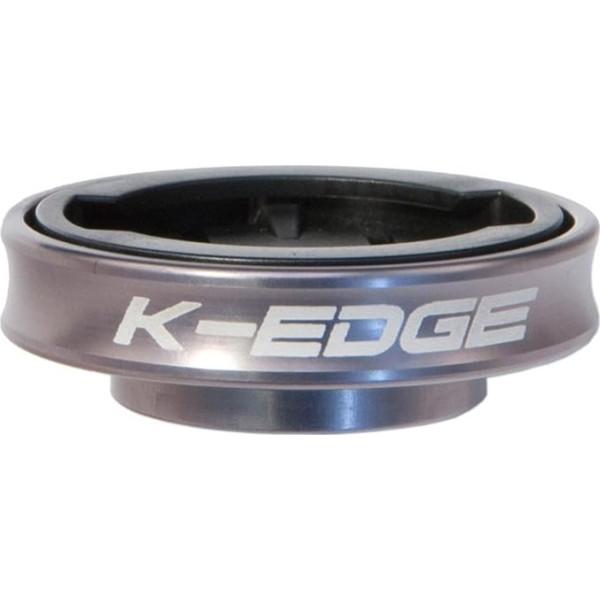 K-Edge Unisex - Erwachsene Garmin Gravity Halterungen, Gunmetal Anodize, viens izmērs