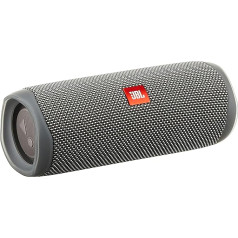 Portatīvais skaļrunis|Jbl|Flip 5|Portatīvais/ūdensdrošs/bezvadu|Bluetooth|pelēks|Jblflip5Gry