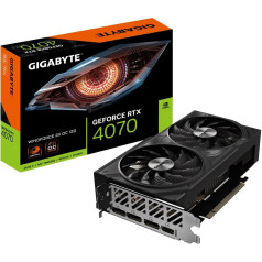 Grafiskā karte geforce rtx 4070 windforce 2x oc 12gb gddr6 192bit 3dp/hdmi