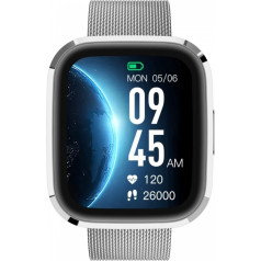 Smartwatch grc stila sudraba tērauda