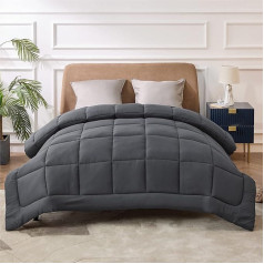 BEDSURE Sega 135 x 200 cm, visu gadu sega, 4 gadalaiki, sega alerģijas slimniekiem, 300 GSM sega 135 x 200 cm, īpaši mīksts pārvalks, elpojoša guļamvieta