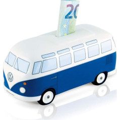 BRISA VW kolekcija - Volkswagen ekonomiskā kaste Cūku skārda T1 Bulli Bus Samba dizainā (Classic Bus/Blue)