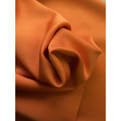 Luksusa neoprēna akvalanga audums - oranžs - oranžs, 1Mtr - 150cmx100cm