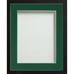 Frame Company Webber Black ar pudeles zaļo stiprinājumu, 12 x 10, 25,4 x 20,3 cm