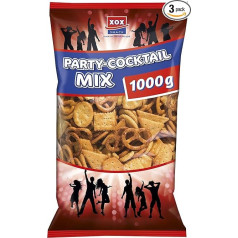 XOX Cocktail Mix, Pack of 3 (3 x 1 kg)