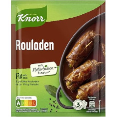 Knorr Fix garšvielu maisījums rouladen gardam gaļas ēdienam bez garšu uzlabojošām piedevām, 31 g, 1 gab.