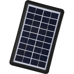 Yctze 9V 3W Hochdurchlässiges, Wasserdichtes Solarboard mit Polysilizium-Solarzelle, Ideal für Solarpanel-Batterien