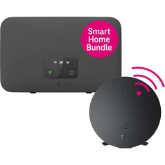 Telekom Speedport Smart 4 Mesh komplekts ar 1 ātrgaitas mājas WLAN retranslatoru Jauns ASIN