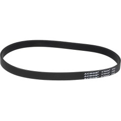 Резиновый поликлиновой ремень QUARKZMAN 215J6, 6 ребер PJ V-Ribbed Belt 546 мм длина x 14 мм ширина x 3,5 мм толщина, промышленный приводной ремень для передачи 